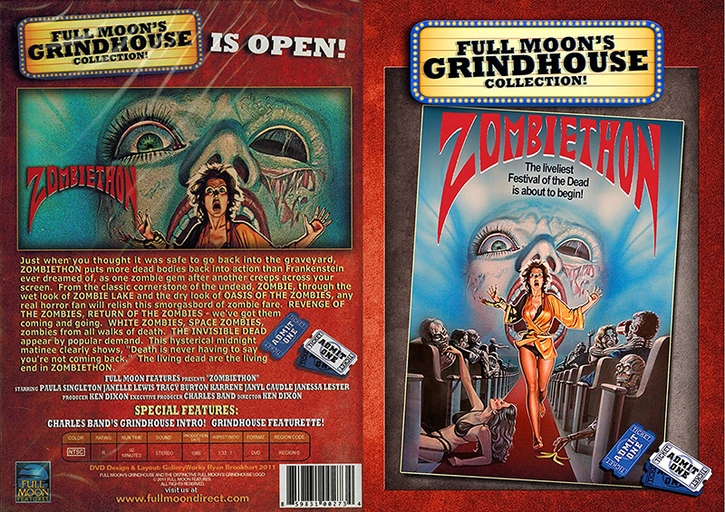 Zombiethon / Зомби-марафон (Ken Dixon, Wizard Video) [1986 г., Erotic, Documentary, Horror, Sci-Fi, Drama, WEB-DL]