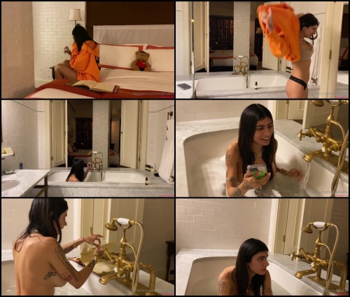 OnlyFans 2024 Mia Khalifa Brand New Full Nude Buthtub Shower XXX 1080p