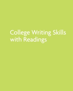 College Writing Skills Readings