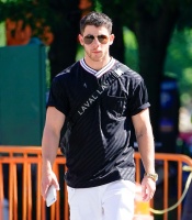 Nick Jonas - takes a walk in New York City, New York - June 12, 2018