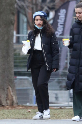 Alessia Cara - Goes for a New Years Day walk with some friends in Toronto, January 1, 2021