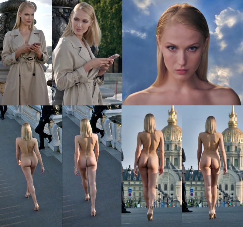 Alexandra Turcan naked in Emily in Paris (s1e3). 