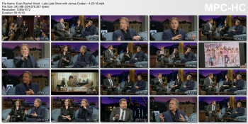 Evan Rachel Wood - Late Late Show with James Corden - 4-23-18