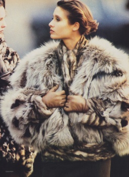 US Vogue July 1984 : Kim Alexis by Richard Avedon | the Fashion Spot