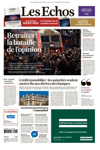 Les Echos - 13 12 (2019)