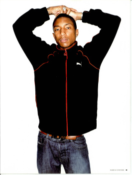 Dazed & Confused May 2003 : Pharrell Williams by Rankin