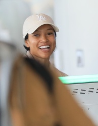 Karrueche Tran - At LAX airport in Los Angeles CA 04/27/2024