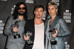 30 Seconds to Mars - MTV Music Video Awards on September 12, 2010