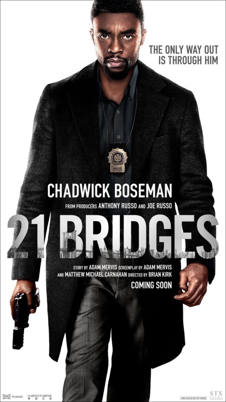 21 Bridges 2019 1080p BRRip X264 AC3-EVO