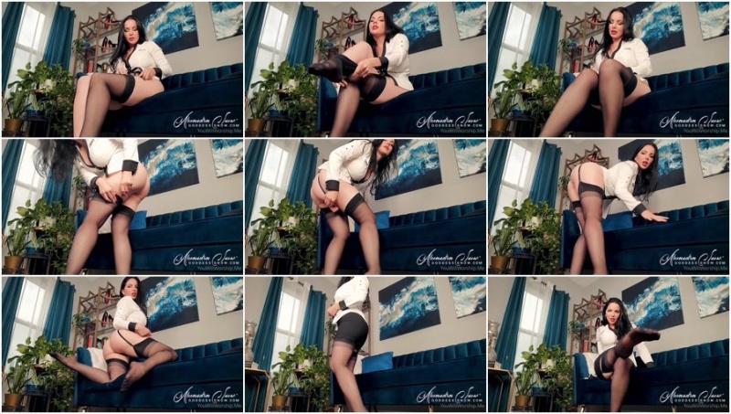 Goddess Alexandra Snow (@dominasnow) - I know you sluts love a good pair of stockings