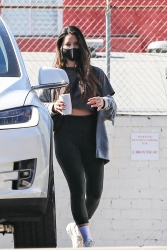 Olivia Munn - Leaving a gym in West Hollywood February 2, 2021