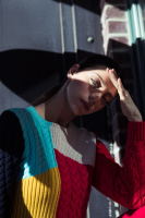 Angela Sarafyan - Jenna Greene Photoshoot for WWD - Feb. 2019