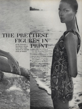 US Vogue June 1967 : Andrea Rambaldi by David Bailey | the Fashion Spot