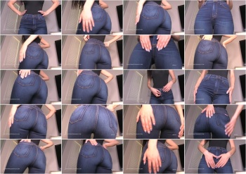 Princess Ashley - New Designer Jeans Ass Worship
