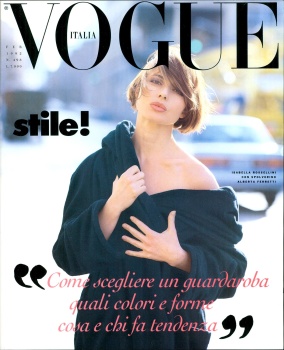 Vogue Italia December 1992 : Sofia Coppola by Steven Meisel