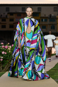 I watched the Emilio Pucci show from Ponte Vecchio