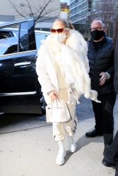 Jennifer Lopez - heads to the studio for a New Year's Eve performance rehearsal in New York, 12/29/2020