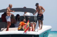 Rita Ora - spotted relaxing on a boat in Ibiza, Spain | 07/29/2020