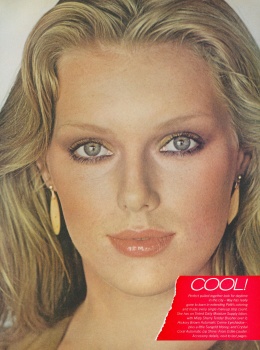 US Vogue April 1978 : Patti Hansen by Francesco Scavullo | the Fashion Spot