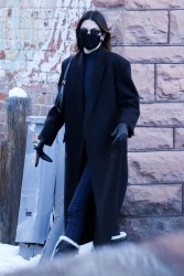 Kendall Jenner - spotted out & about with Travis Scott while vacationing in Aspen, Colorado | 12/31/2020