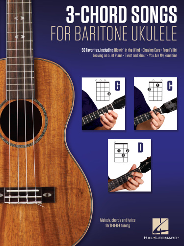 3 Chord Songs For Baritone Ukulele G C D (2016)