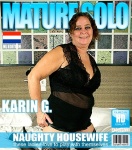 Mature Karin G. (52) - Dutch BBW playing with herself  Mature.nl