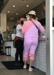 Lady Gaga - Out for lunch with her assistant in Malibu, May 19, 2021