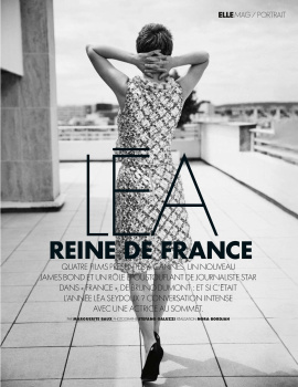 Elle France August 20, 2021 : Léa Seydoux by Stefano Galuzzi