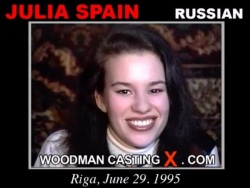 Julia Spain casting X-WoodmanCastingX.com