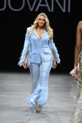 Camille Kostek - Jovani SS24 fashion show in New York September 8, 2023