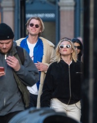 Florence Pugh - Shows off her new boyfriend Charlie Gooch to the nearest and dearest in London, February 25, 2023