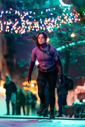 Hailee Steinfeld - seen filming a scene for 'Hawkeye' in the East Village, New York | 12/11/2020