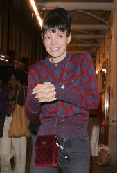 Lily Allen - Looks chic in tight jumper boots and denim trousers at 2.22 Ghost Story theatre production in London, August 26, 2021