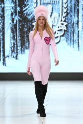 Natalie Grace - Walks the runway at House Of Barretti Billionaire Barbie Runway Show at NYFW, New York City - February 10, 2024