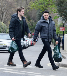 Richard Madden & Froy Gutierrez - Grab a picnic and head to Hampstead Heath in London, April 11, 2021