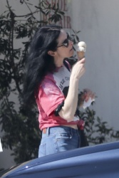 Krysten Ritter - At McConnell's Fine Ice Creams in Los Angeles CA 04/30/2024