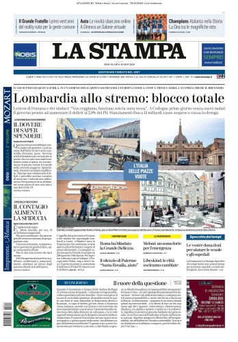 La Stampa - 11 03 (2020)