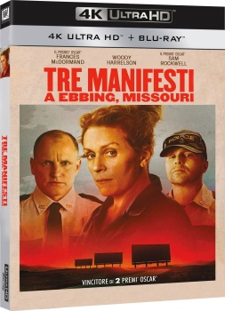 Tre manifesti a Ebbing, Missouri (2017) Full Blu-Ray 4K 2160p UHD HDR 10Bits HEVC ITA DTS 5.1 ENG DTS-HD MA 5.1 MULTI