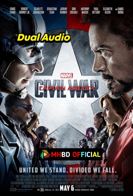 Captain America: Civil War (2016) Dual Audio BluRay 480p, 720p & 1080p [Hindi-English] Click to Download [mhbd.xyz]