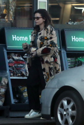 Jenna Coleman - steps out in the cold to grab some snacks - North London, England - January 19, 2024