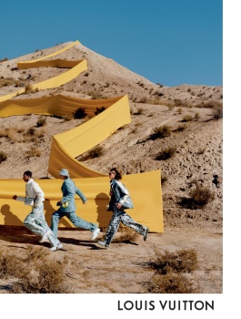 FERANMI AJETOMOBI FOR LOUIS VUITTON S/S 2023 MEN'S CAMPAIGN