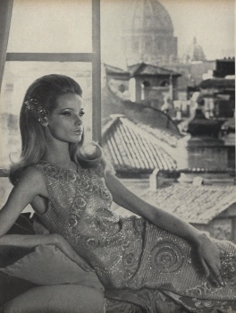 US Vogue April 1, 1967 : Celia Hammond by Bert Stern | the Fashion Spot