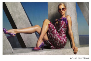 Husain Champagne on X: Louis Vuitton 2005 Denim Heels Uma Thurman for LV  Spring-Summer 2005 by Mert Alas & Marcus Piggott.    / X