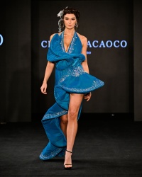 Rachel Pizzolato - walks the runway at an Art Hearts Fashion show during NYFW - February 10, 2024