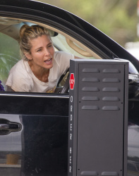 Elsa Pataky - Pit-stops for Happy Meals at a McDonals's Drive-Thru on a road trip with her kids and her mother in Byron Bay, December 30, 2020