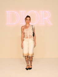 Emma Brooks - Dior Fall 2024 fashion show in New York April 15, 2024