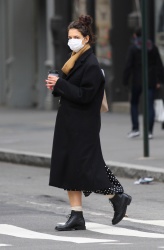 Katie Holmes - Out in New York 12/30/2020
