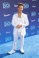 Mark St. Cyr - attends the World Premiere Of Disney's "Luca" at El Capitan Theatre in Los Angeles, California on June 17, 2021