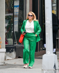 Busy Philipps - Looks stylish while heading out for a stroll in New York, September 30, 2022