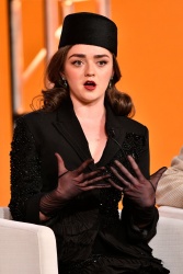 Maisie Williams - Apple TV+ presentation of "The New Look" during the TCA Winter Press Tour, Pasadena CA - February 5, 2024